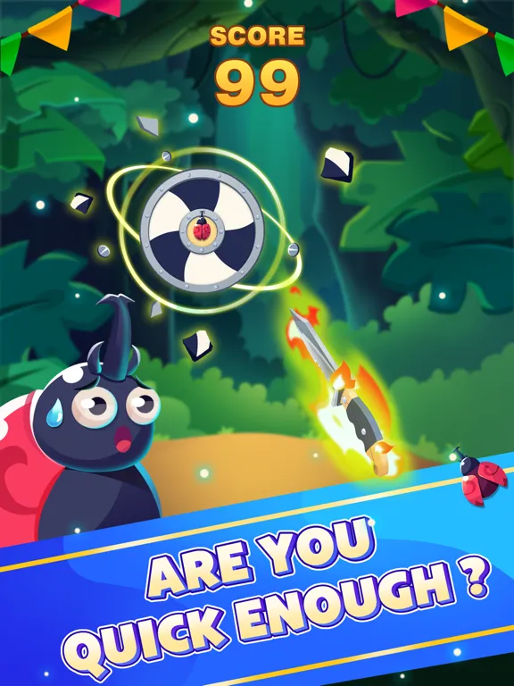 تصاویر Knife Toss - Bug Hunt iPad 