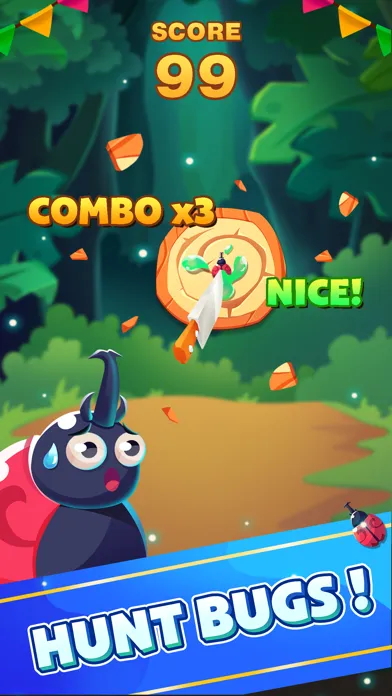 تصاویر Knife Toss - Bug Hunt