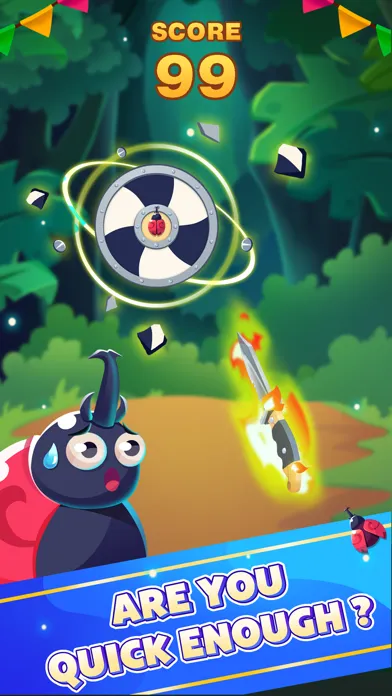 تصاویر Knife Toss - Bug Hunt