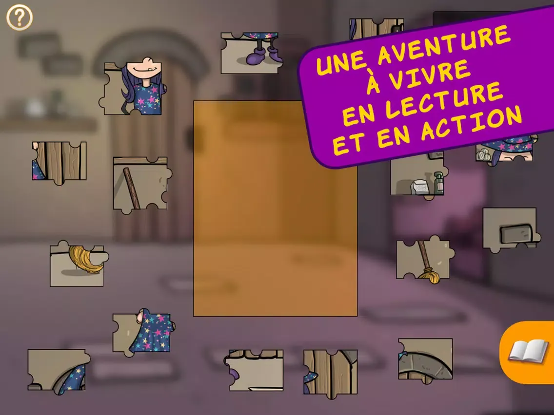 ภาพหน้าจอของ Courses de la petite sorcière iPad 