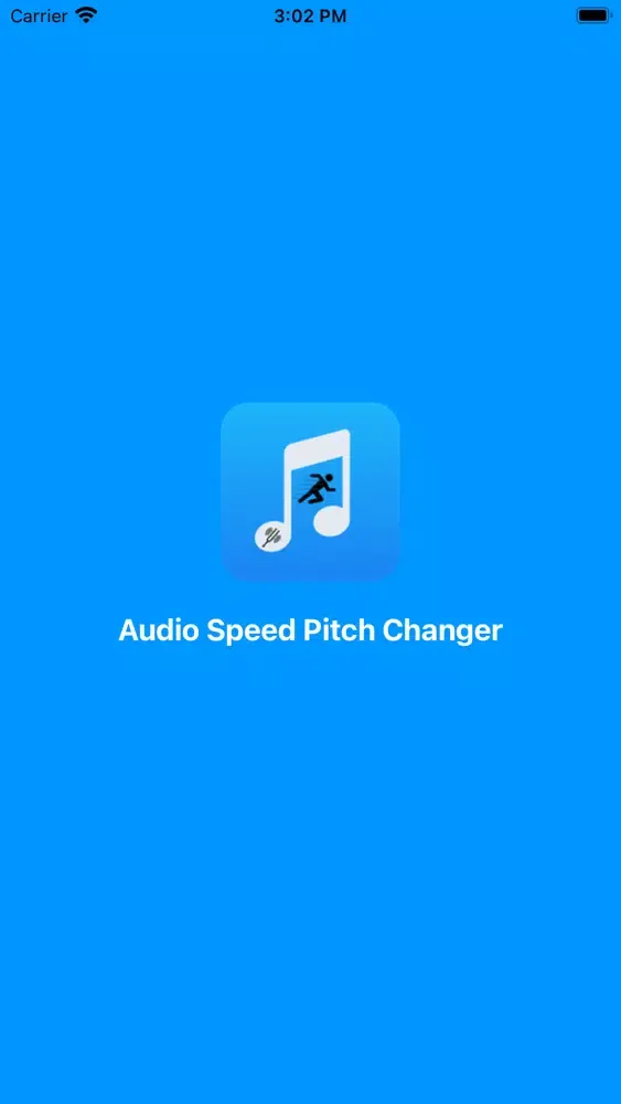 Audio Speed Pitch Changer स्क्रीनशॉट