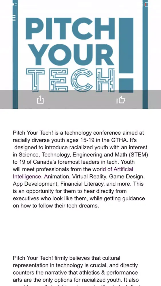 Pitch Your Tech! Conference 스크린샷