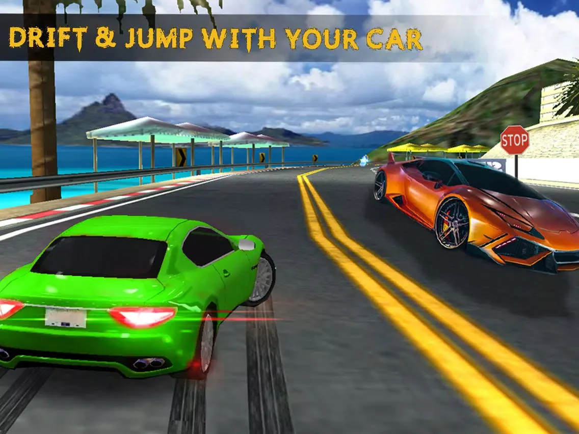 City Highway Racer Car Fast Traffic - Real Games iPad 应用截图