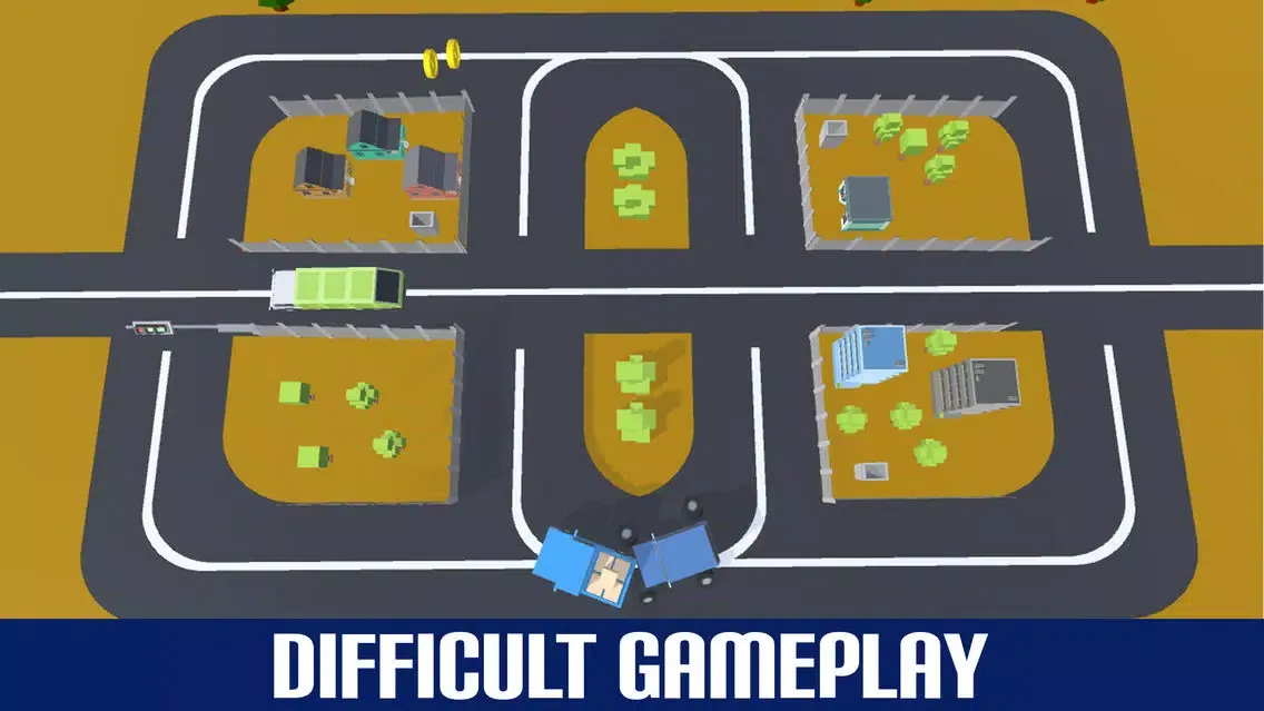 Crazy Circuit Drive Loop Car - Cartoon Crash Taxi Screenshots