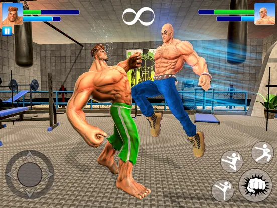 Ảnh chụp màn hình của Kung Fu GYM: Fighting Games iPad 