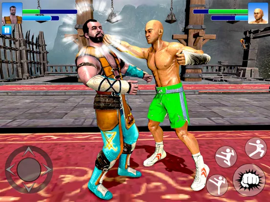 Ảnh chụp màn hình của Kung Fu GYM: Fighting Games iPad 