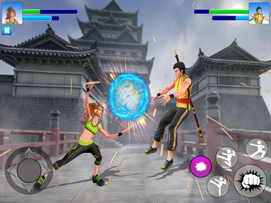 Ảnh chụp màn hình của Kung Fu GYM: Fighting Games iPad 
