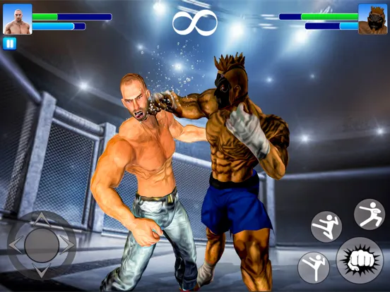 Ảnh chụp màn hình của Kung Fu GYM: Fighting Games iPad 