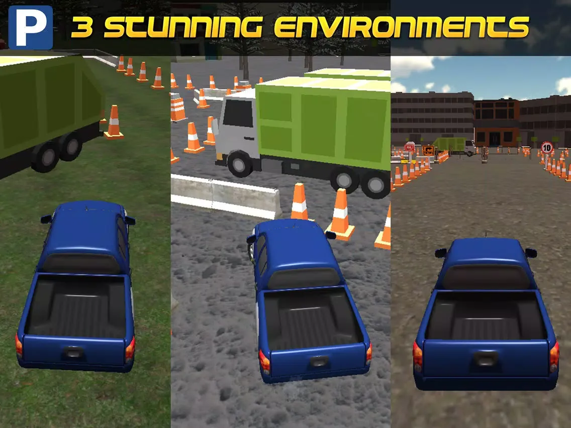 Скриншоты Parking Jeep Frenzy Reloaded iPad 