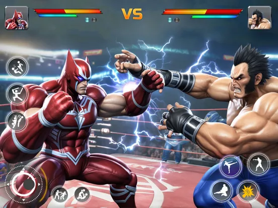 Ảnh chụp màn hình của Superhero Fighting Game iPad 