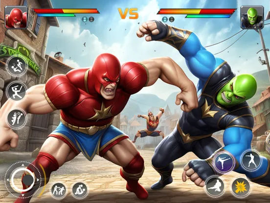 Ảnh chụp màn hình của Superhero Fighting Game iPad 