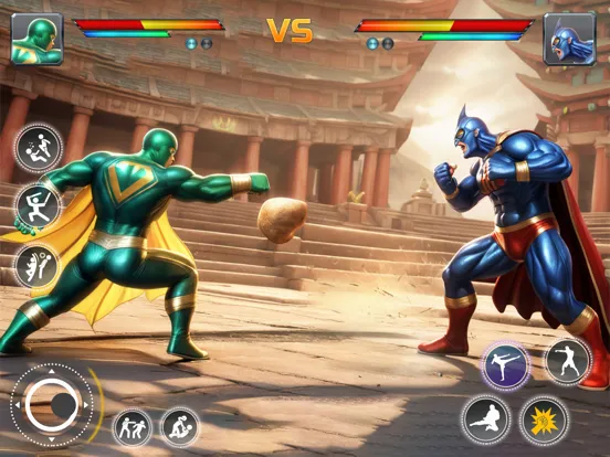Ảnh chụp màn hình của Superhero Fighting Game iPad 