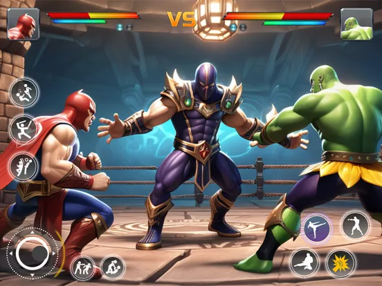 Ảnh chụp màn hình của Superhero Fighting Game iPad 