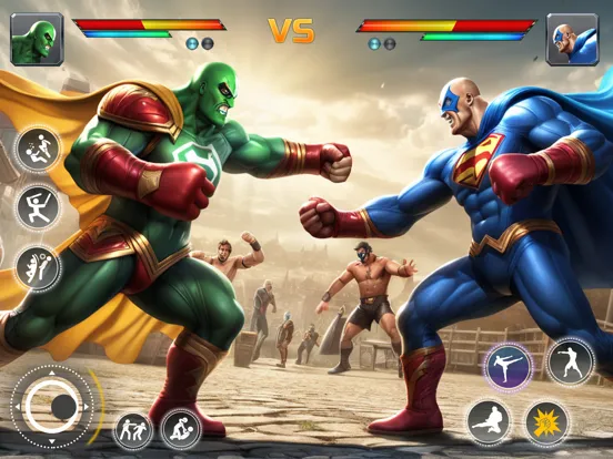 Ảnh chụp màn hình của Superhero Fighting Game iPad 