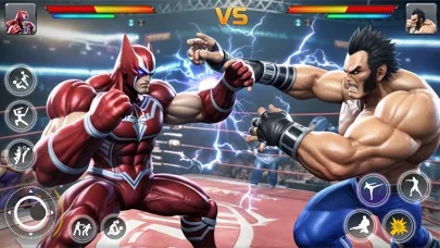 Ảnh chụp màn hình của Superhero Fighting Game