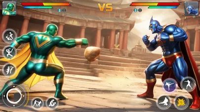 Ảnh chụp màn hình của Superhero Fighting Game