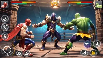 Ảnh chụp màn hình của Superhero Fighting Game