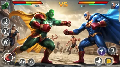 Ảnh chụp màn hình của Superhero Fighting Game