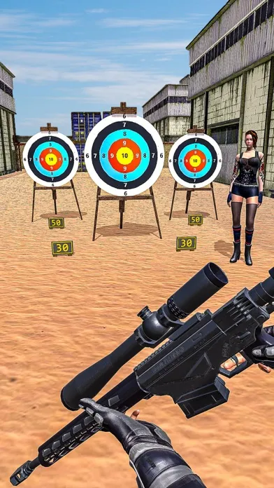 Real Target Gun Shooter Games سکرین شاٹس