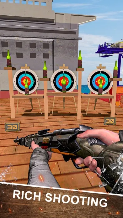 Real Target Gun Shooter Games سکرین شاٹس