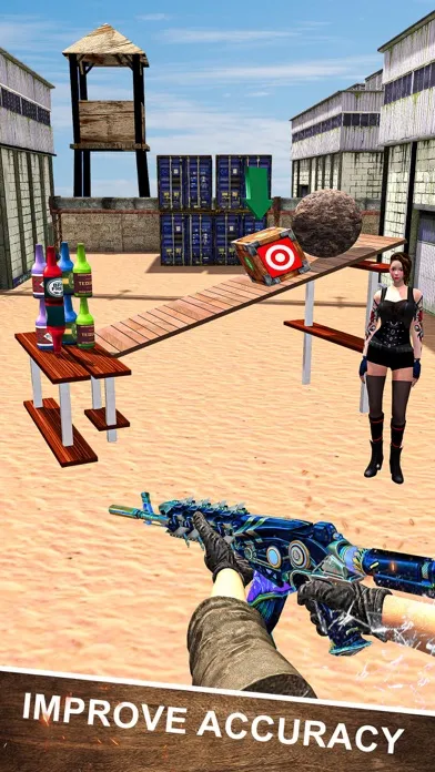 Real Target Gun Shooter Games سکرین شاٹس
