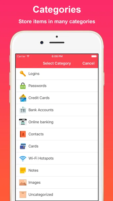 Ảnh chụp màn hình của Password Goo