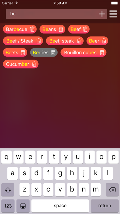 Shop List Free - Grocery list Screenshots