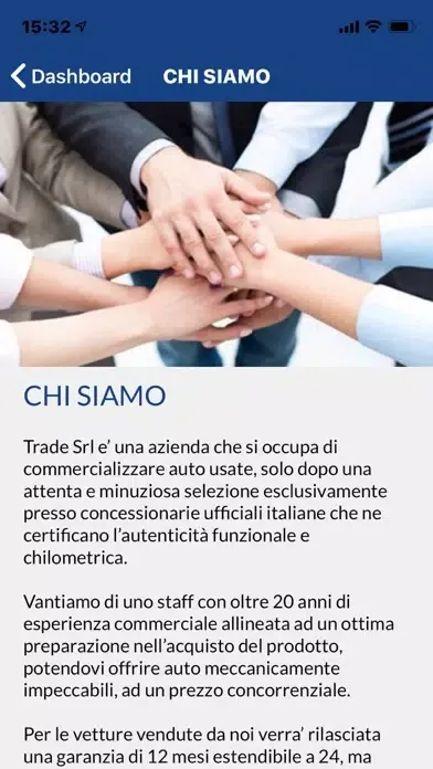 Ảnh chụp màn hình của Trade Srl