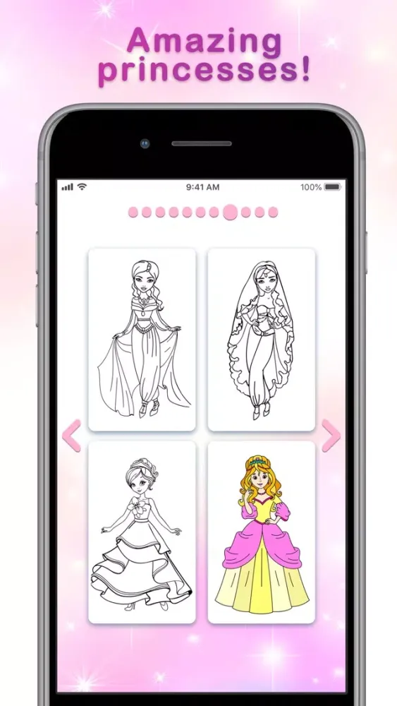 Princess Color by Number Screenshots