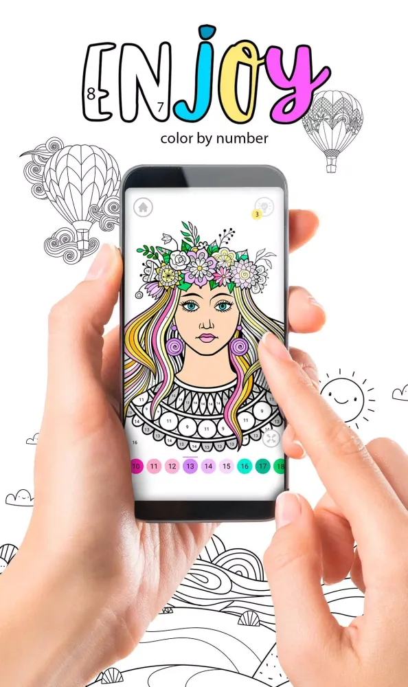 Enjoy Color by Number Screenshots