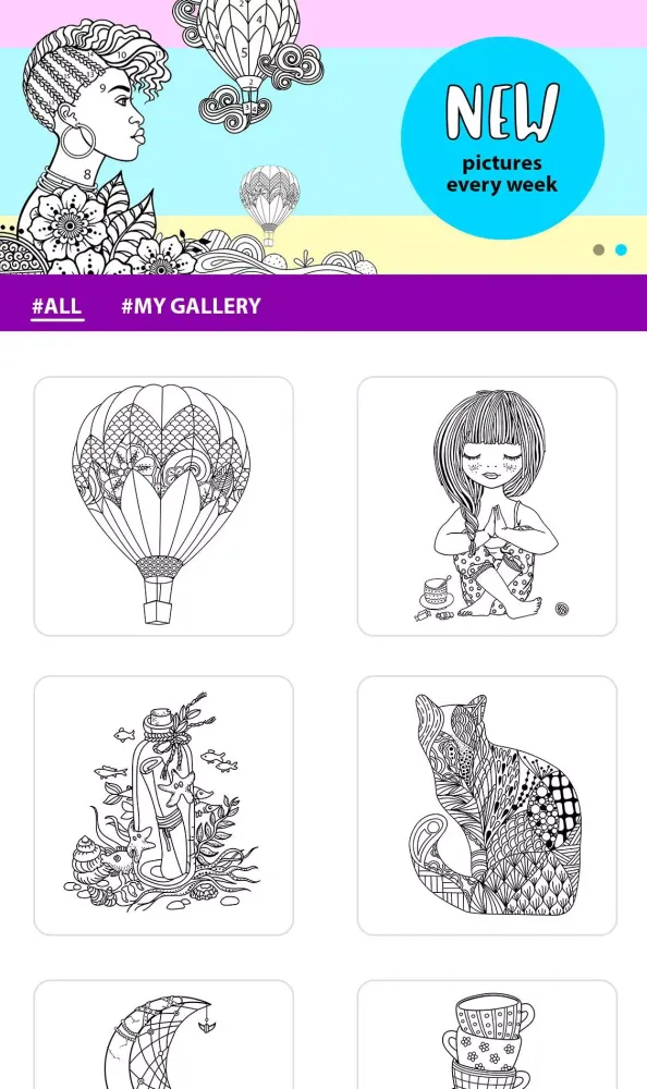 Enjoy Color by Number Screenshots