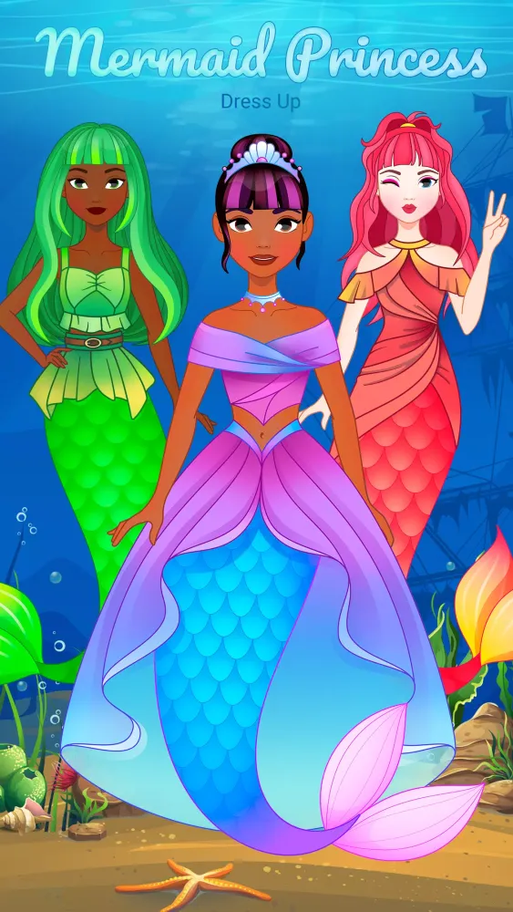 Mermaid Princess Dress Up应用截图