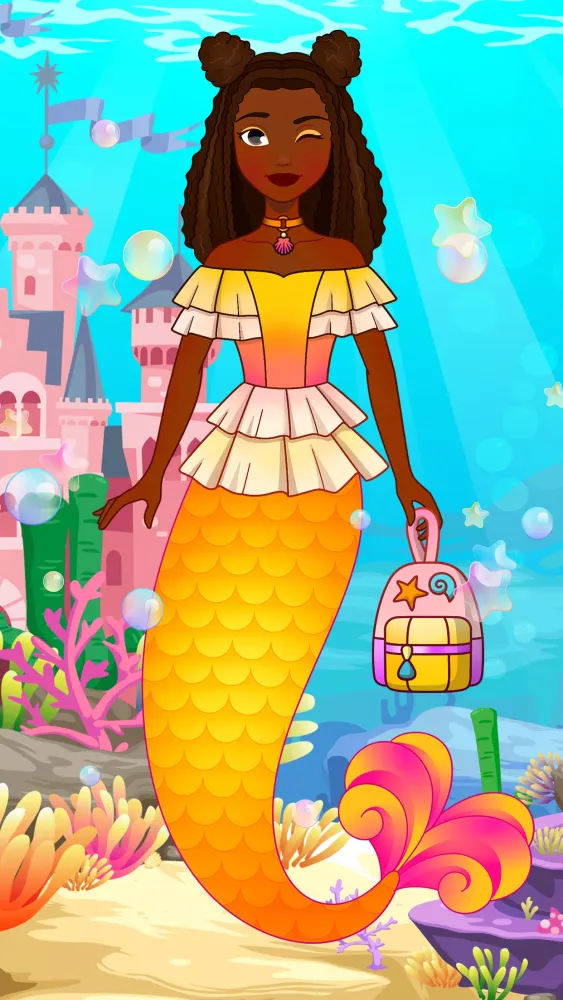Mermaid Princess Dress Up应用截图