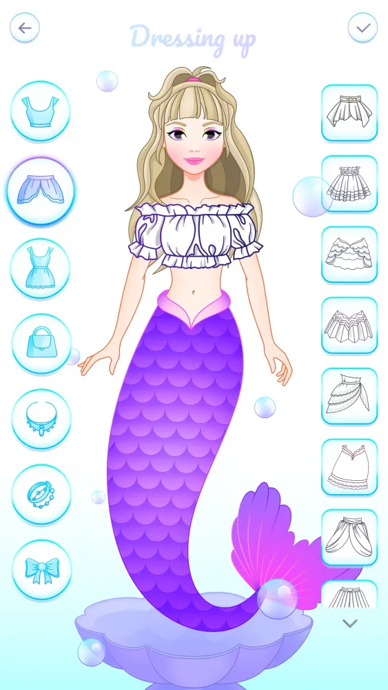 Mermaid Princess Dress Up应用截图