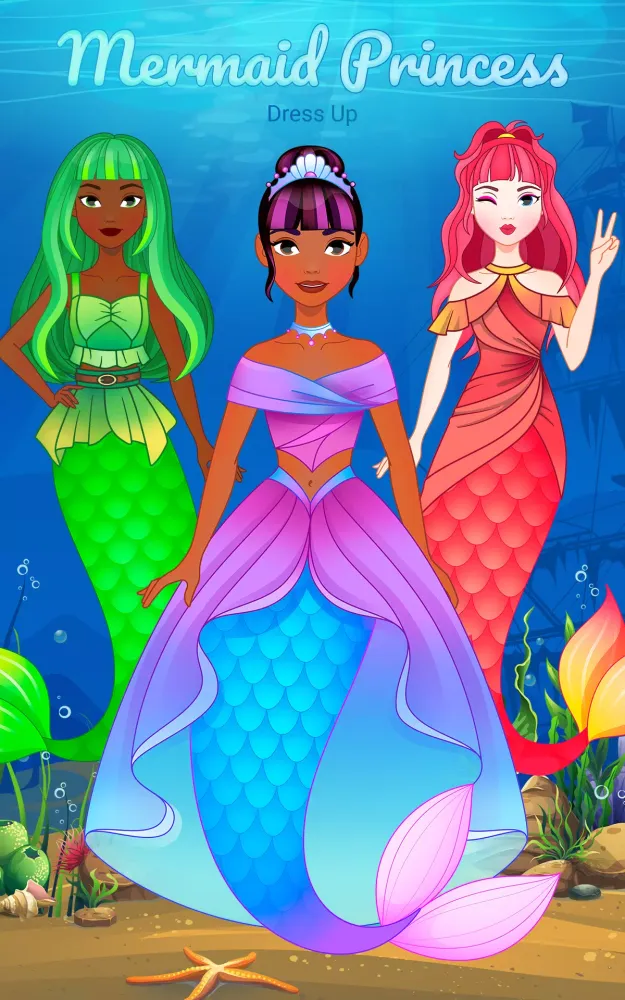 Mermaid Princess Dress Up应用截图