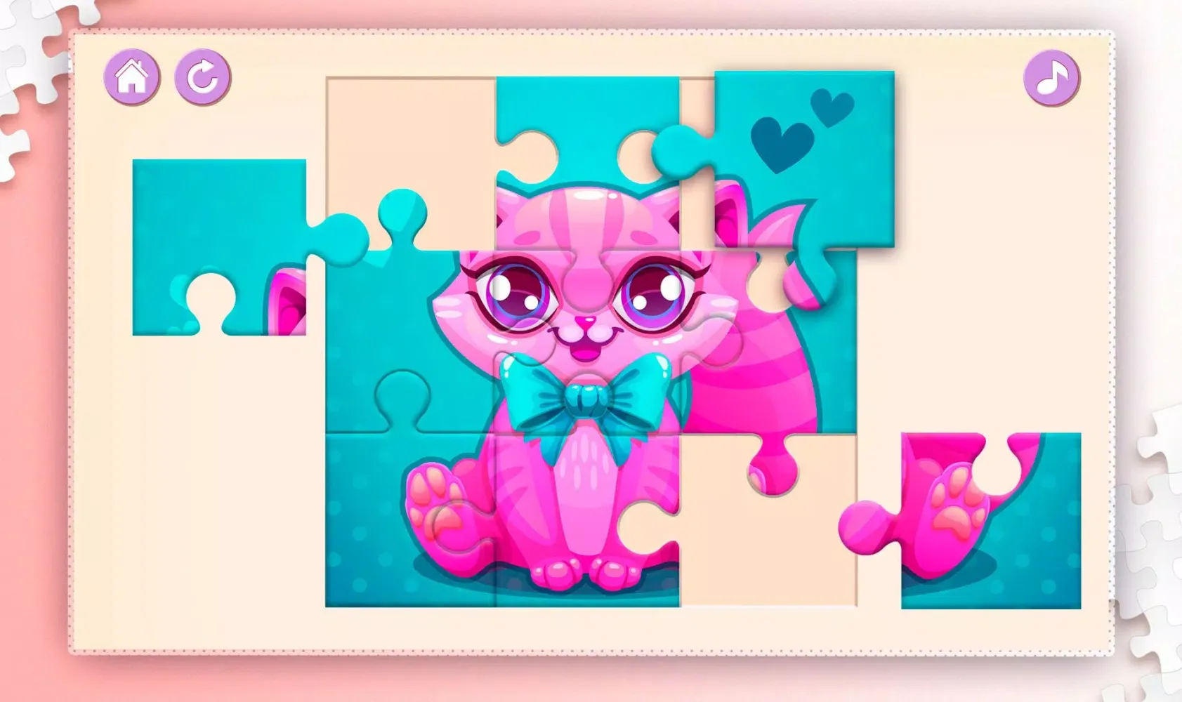 Zrzuty ekranu Kids Puzzles for Girls