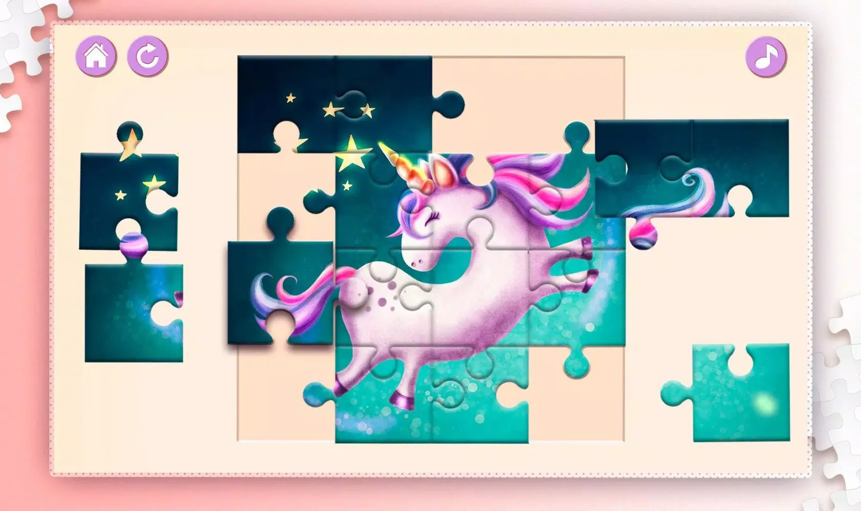 Zrzuty ekranu Kids Puzzles for Girls
