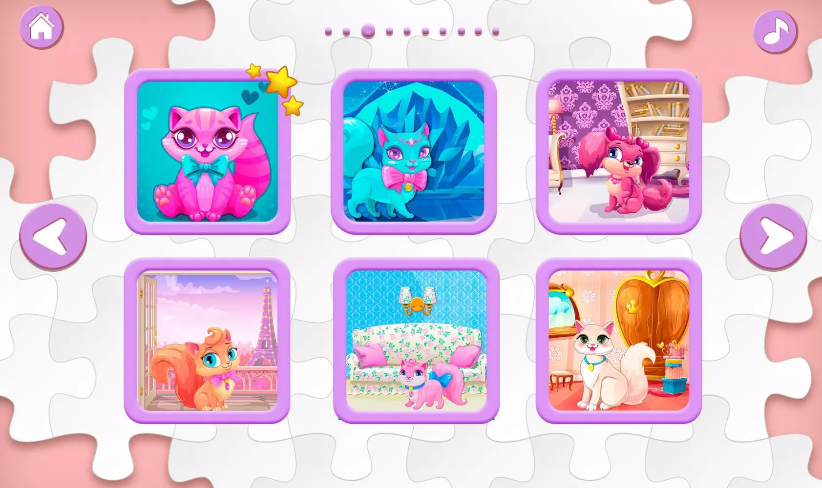 Zrzuty ekranu Kids Puzzles for Girls