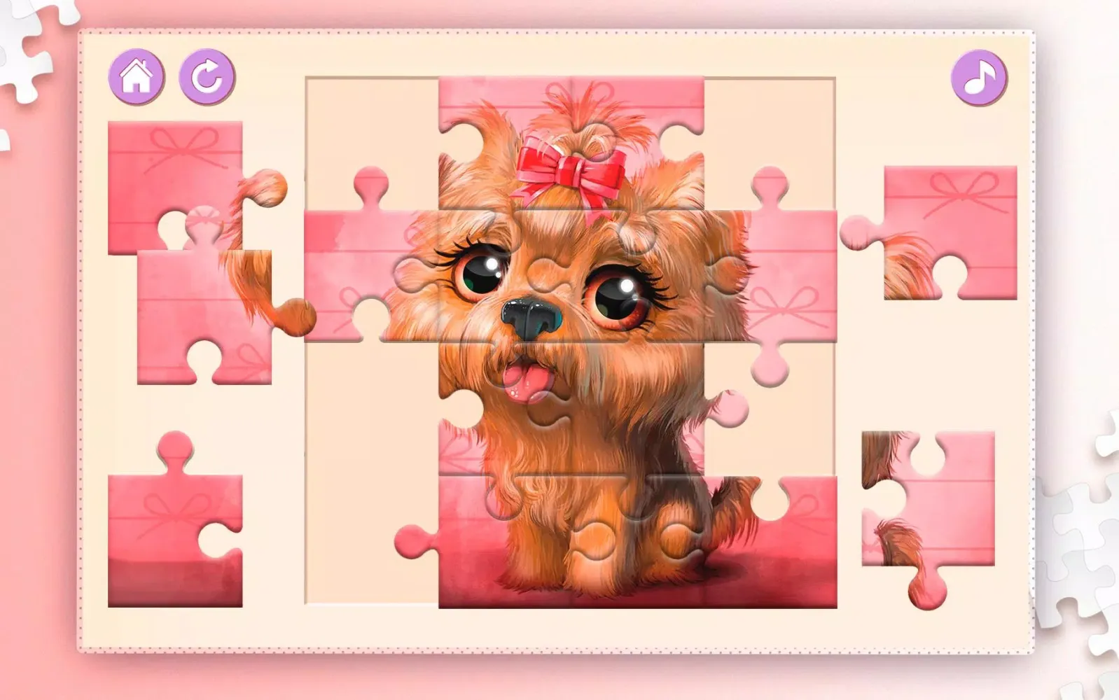 Zrzuty ekranu Kids Puzzles for Girls