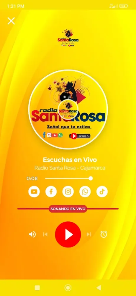 Radio Santa Rosa - Cajamarca स्क्रीनशॉट