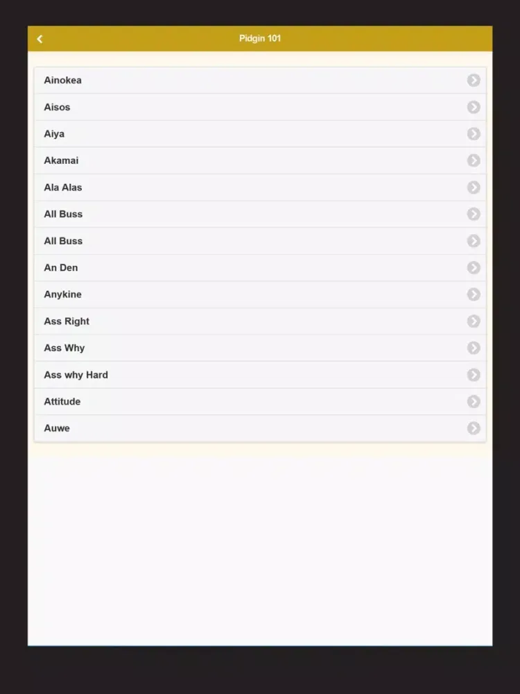 Pidgin 101 Pro iPad 應用截圖