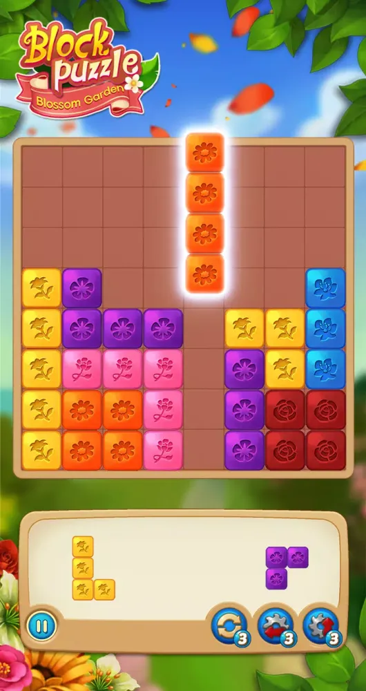 Block Puzzle: Blossom Garden 스크린샷
