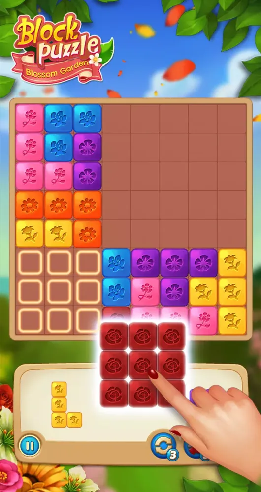 Block Puzzle: Blossom Garden 스크린샷