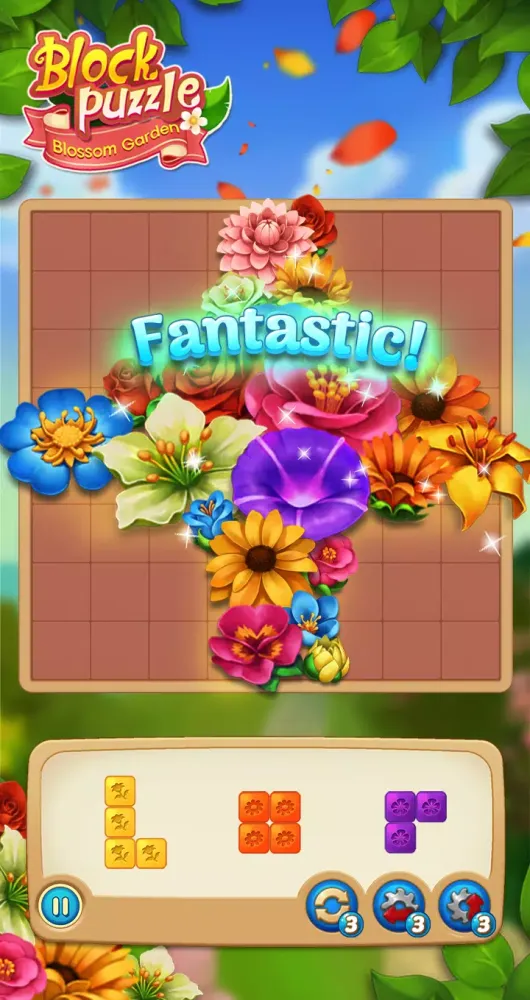 Block Puzzle: Blossom Garden 스크린샷