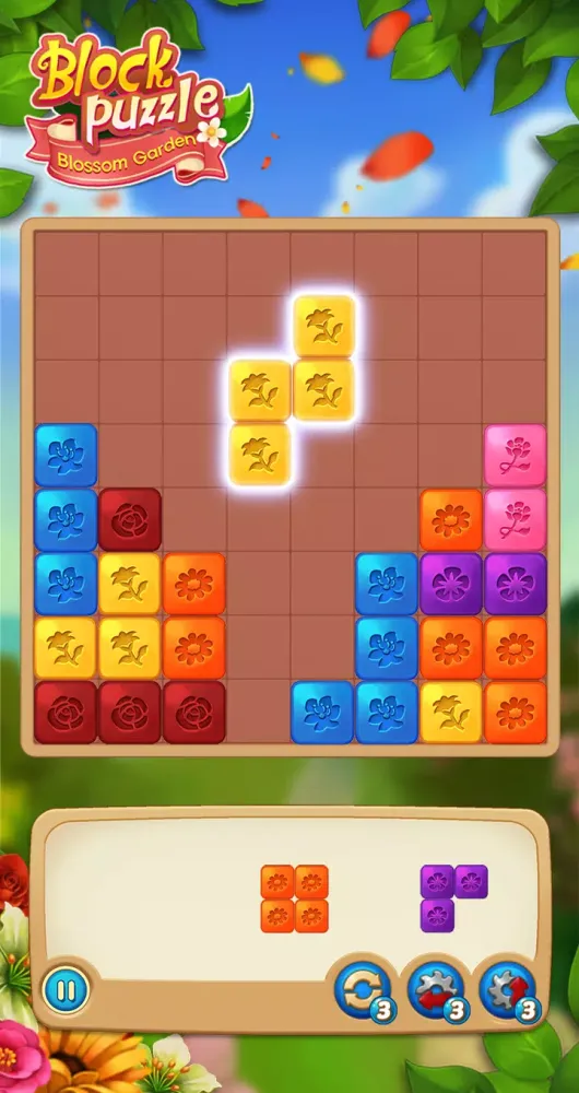 Block Puzzle: Blossom Garden 스크린샷