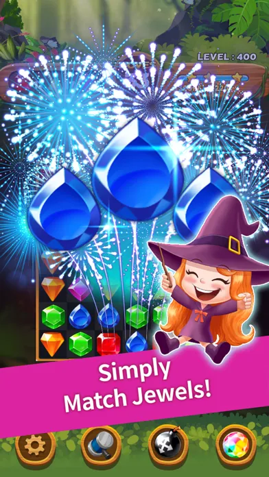 Capturas de tela do Jewels Forest