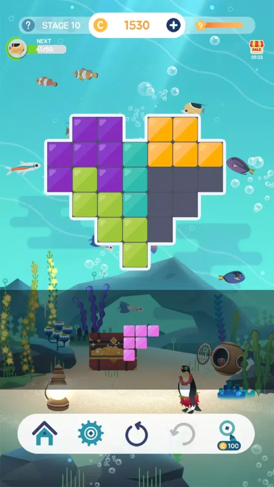 Скриншоты Puzzle Aquarium