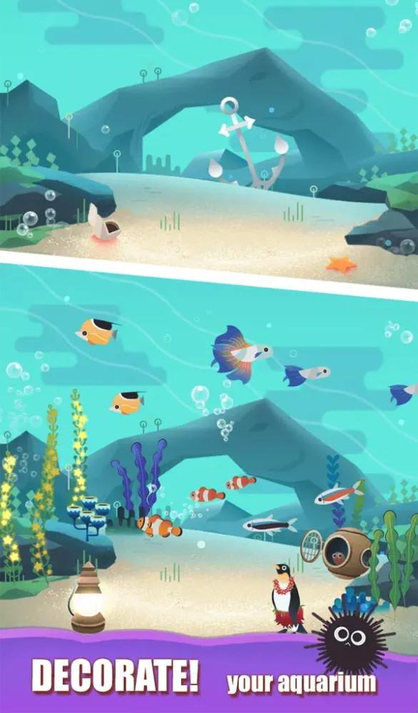 Скриншоты Puzzle Aquarium