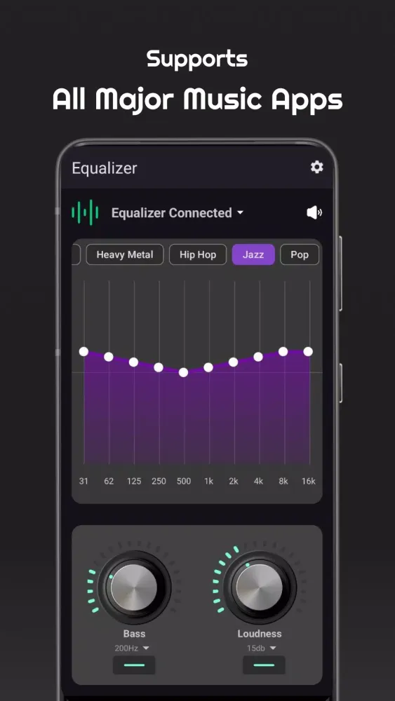 Capturas de tela do Pro Equalizer
