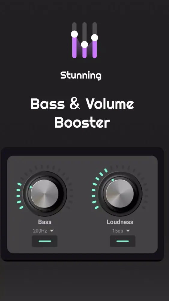 Capturas de tela do Pro Equalizer